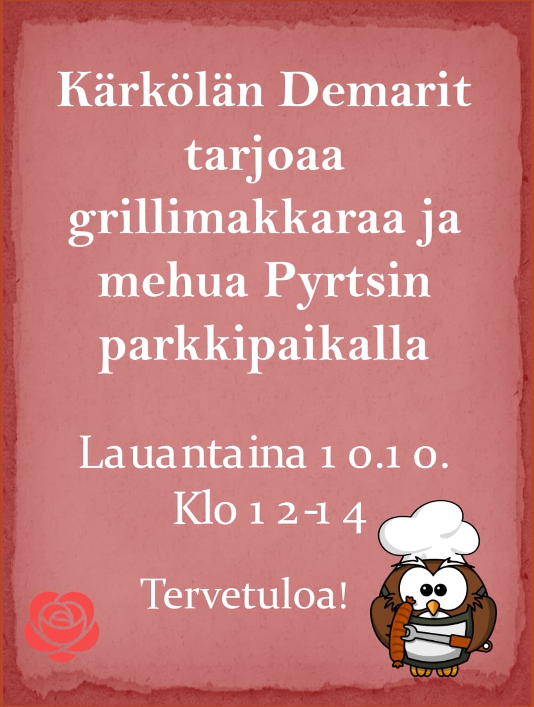Valtakunnallinen SDP:n toimintapäivä 10.10.2020