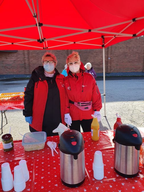 Soile Laakso ja Anne Tuomaila